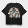Boho Magic Clip, Tricou Oversize Barbati (Unisex)