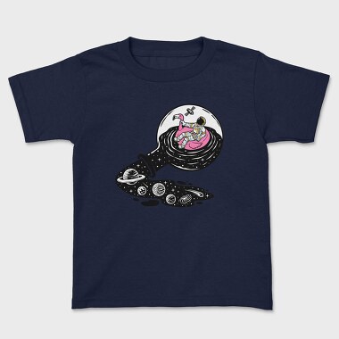 Space Flamingo Float, Tricou Copii