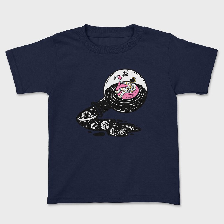Space Flamingo Float, Tricou Copii