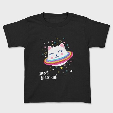 Space Kitty Vibes, Tricou Copii
