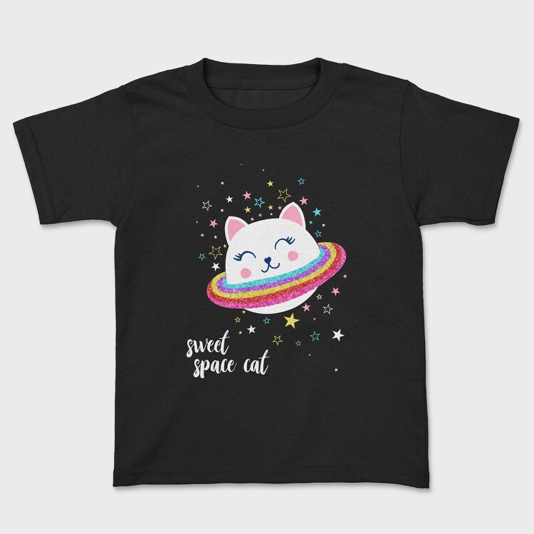 Space Kitty Vibes, Tricou Copii