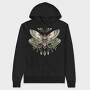 Boho Moon Fantasy, Hanorac Oversize Barbati (Unisex)