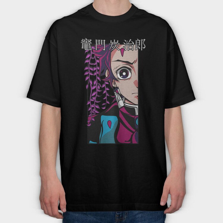 Demon Slayer 49, Tricou Oversize Barbati (Unisex)