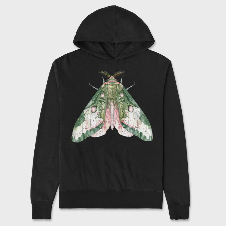 Boho Moon Night, Hanorac Oversize Barbati (Unisex)