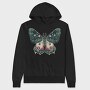 Boho Moth Celestial, Hanorac Oversize Barbati (Unisex)