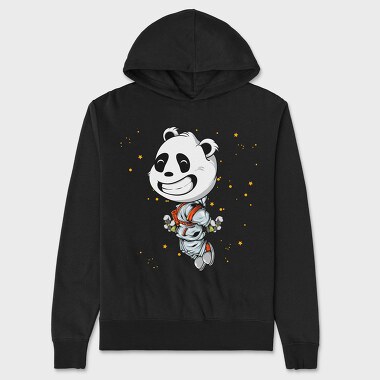 Space Panda Explorer, Hanorac Oversize Barbati (Unisex)