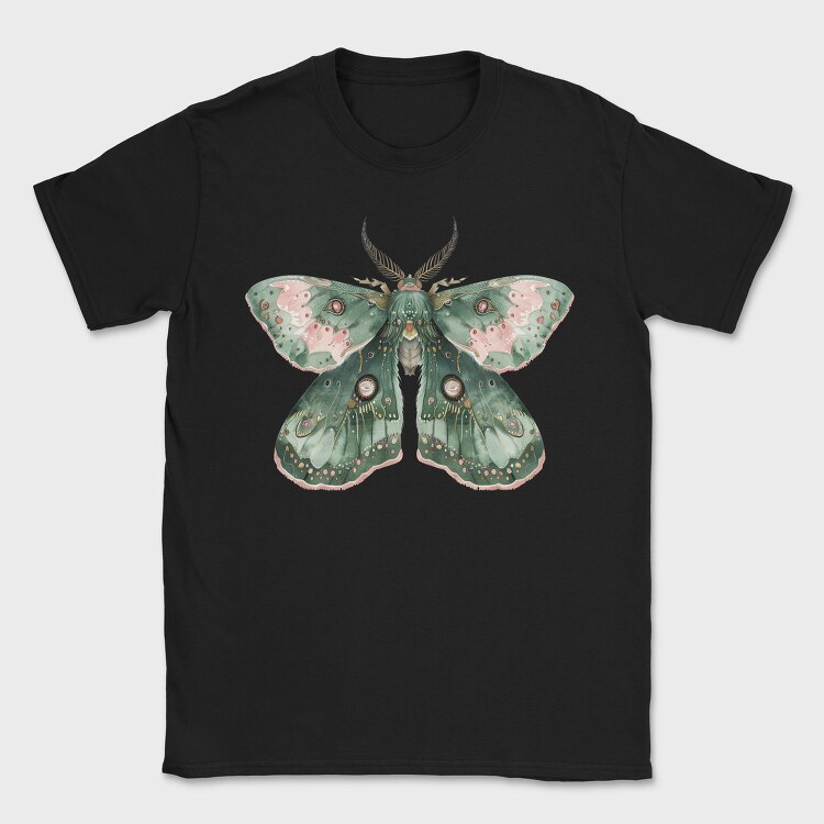 Boho Mystic Moth, Tricou Barbati (Unisex)