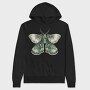 Boho Mystic Moth, Hanorac Oversize Barbati (Unisex)