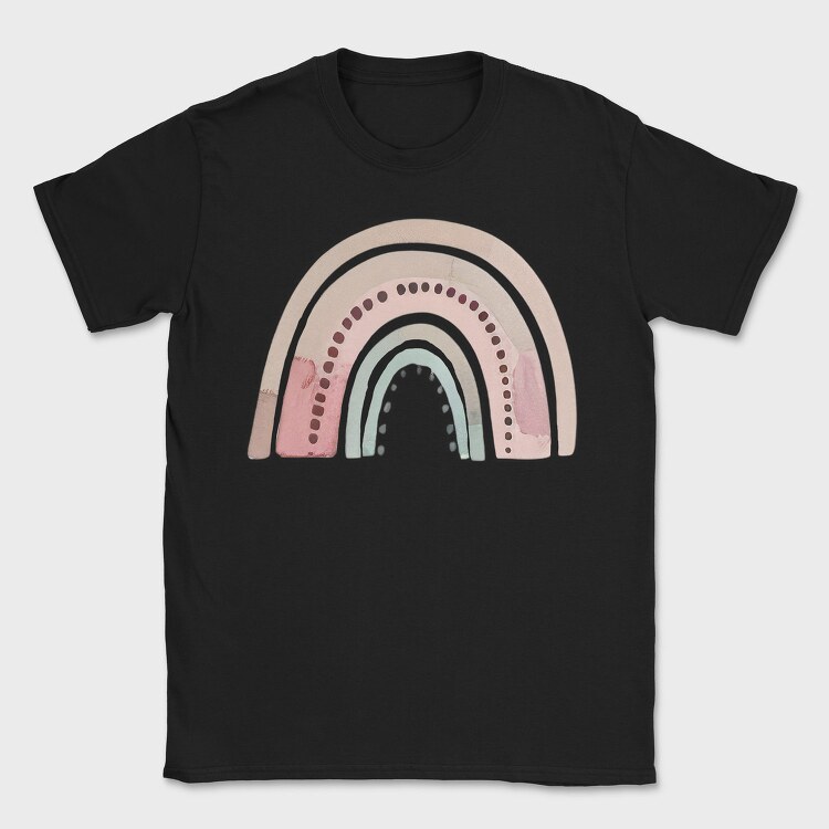 Boho Pastel Rainbow, Tricou Barbati (Unisex)