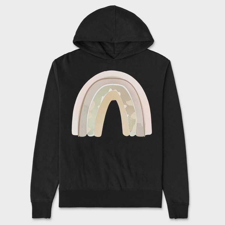 Boho Rainbow Archive, Hanorac Oversize Barbati (Unisex)