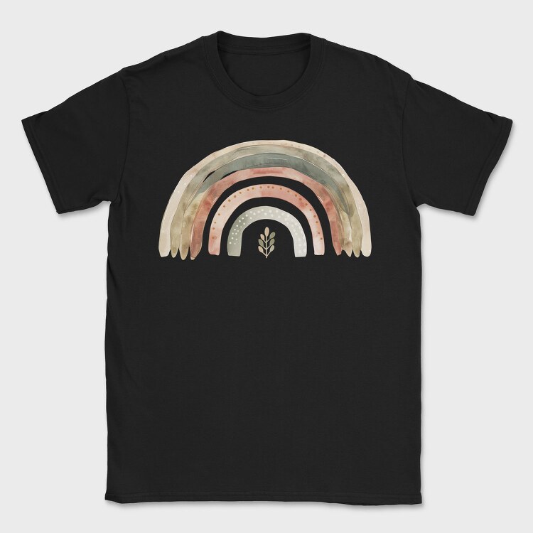 Boho Rainbow Magicbow, Tricou Barbati (Unisex)