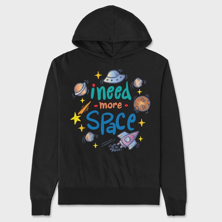 Space Quest Dreams, Hanorac Oversize Barbati (Unisex)