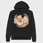 Boho Teddy Basket, Hanorac Oversize Barbati (Unisex)