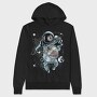 Space Ramen Astronaut, Hanorac Oversize Barbati (Unisex)