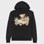 Boho Teddy Cruiser, Hanorac Oversize Barbati (Unisex)