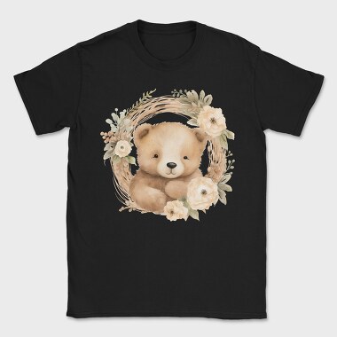 Boho Teddy Flower, Tricou Barbati (Unisex)
