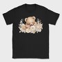 Boho Teddy Flowers, Tricou Barbati (Unisex)