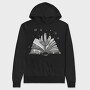Book Crystals Stars, Hanorac Oversize Barbati (Unisex)