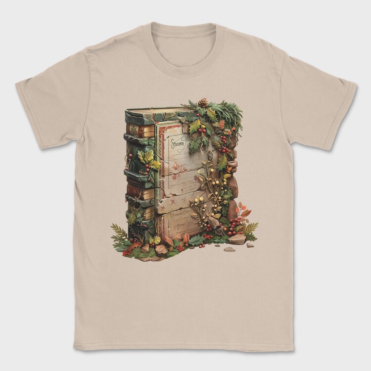 Book Holly Christmas, Tricou Barbati (Unisex)