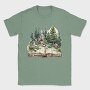 Book Illustration Nature, Tricou Barbati (Unisex)
