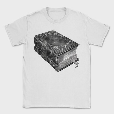 Book Stack Gothic, Tricou Barbati (Unisex)