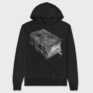 Book Stack Gothic, Hanorac Oversize Barbati (Unisex)