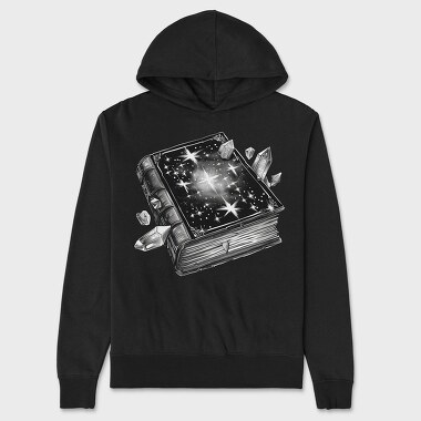 Book Stars Gems, Hanorac Oversize Barbati (Unisex)