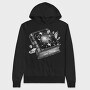 Book Stars Gems, Hanorac Oversize Barbati (Unisex)