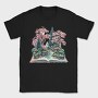 Book World Flowers, Tricou Barbati (Unisex)