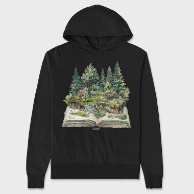 Book World Nature, Hanorac Oversize Barbati (Unisex)