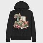 Books Apple Grapes, Hanorac Oversize Barbati (Unisex)