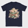 Books Candles Flowers, Tricou Barbati (Unisex)