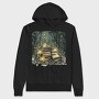 Books Nature Flowers, Hanorac Oversize Barbati (Unisex)