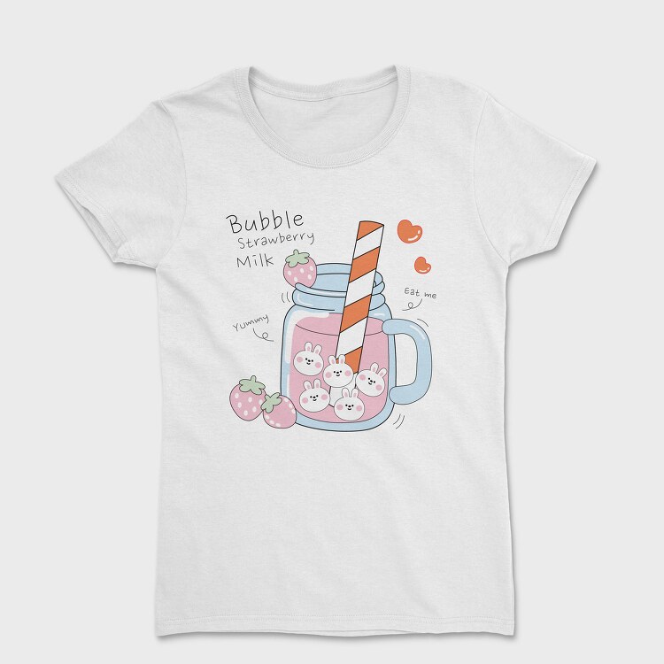Strawberry Bunny Juice, Tricou Femei