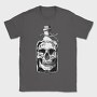 Bottle Skull Mystery, Tricou Barbati (Unisex)