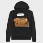 Teddy Bear Phone Slumber Party, Hanorac Oversize Barbati (Unisex)