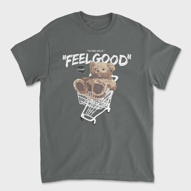 Teddy Cart Vibes, Tricou Barbati (Unisex)