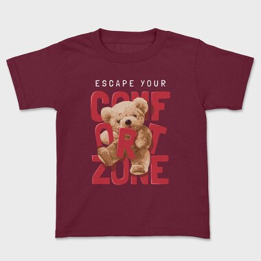 Teddy Escape Zone, Tricou Copii