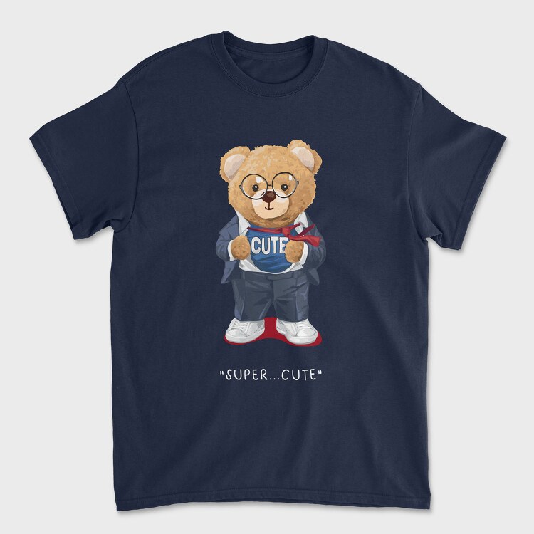 Teddy Hipster Vibes, Tricou Barbati (Unisex)