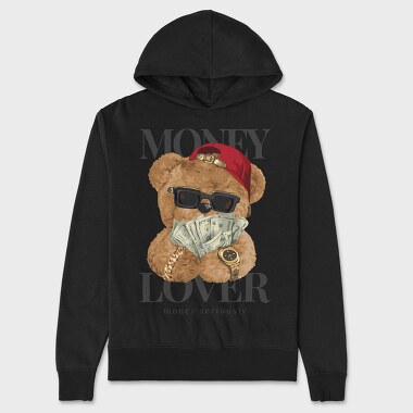 Teddy Rich Money Lover, Hanorac Oversize Barbati (Unisex)