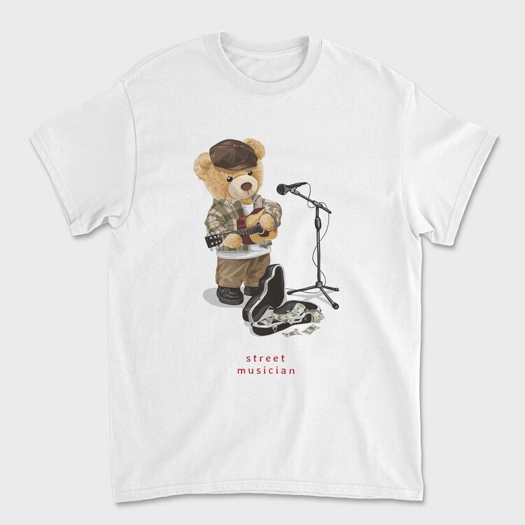 Teddy Rockstar Streetwear, Tricou Barbati (Unisex)