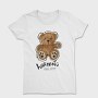 Teddy Warning Overload, Tricou Femei