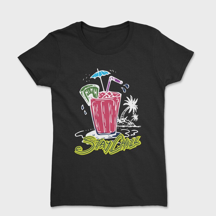 Tropical Chill Vibes, Tricou Femei