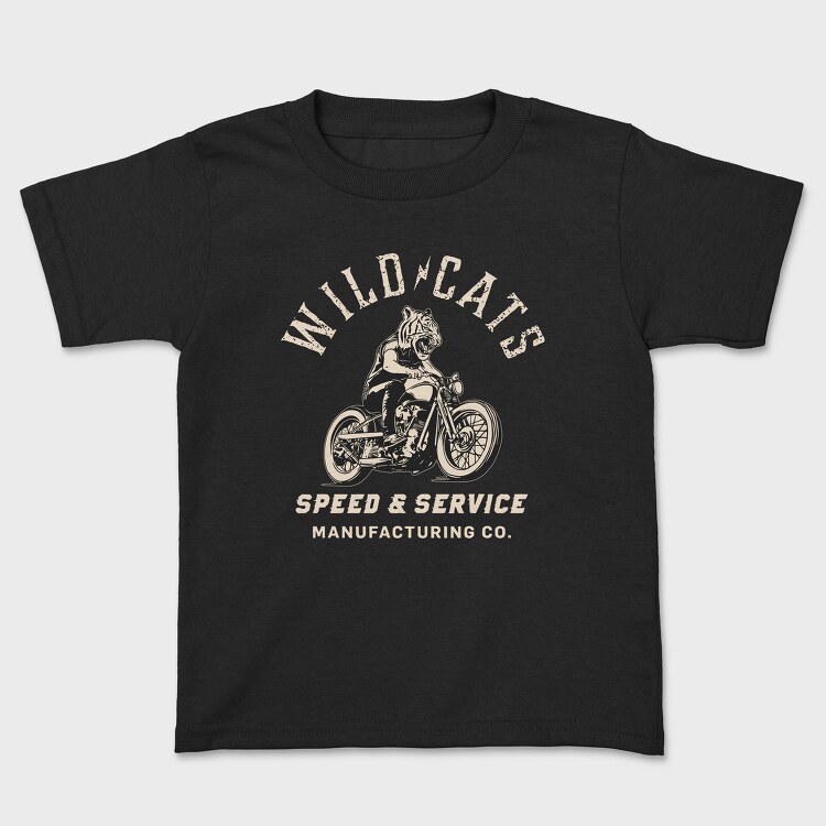 Wildcat Speed Rider, Tricou Copii