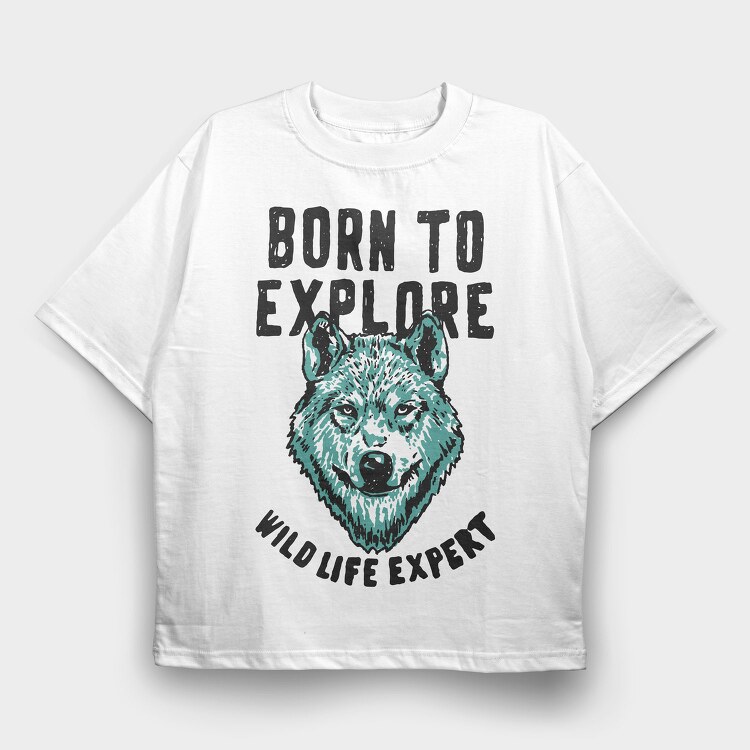 Wolf Whisperer, Tricou Oversize Barbati (Unisex)