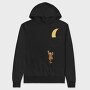 Pocket Monkey Banana, Hanorac Oversize Barbati (Unisex)