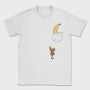 Pocket Monkey Banana, Tricou Barbati (Unisex)