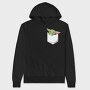 Pocket Baby Yoda 23, Hanorac Oversize Barbati (Unisex)