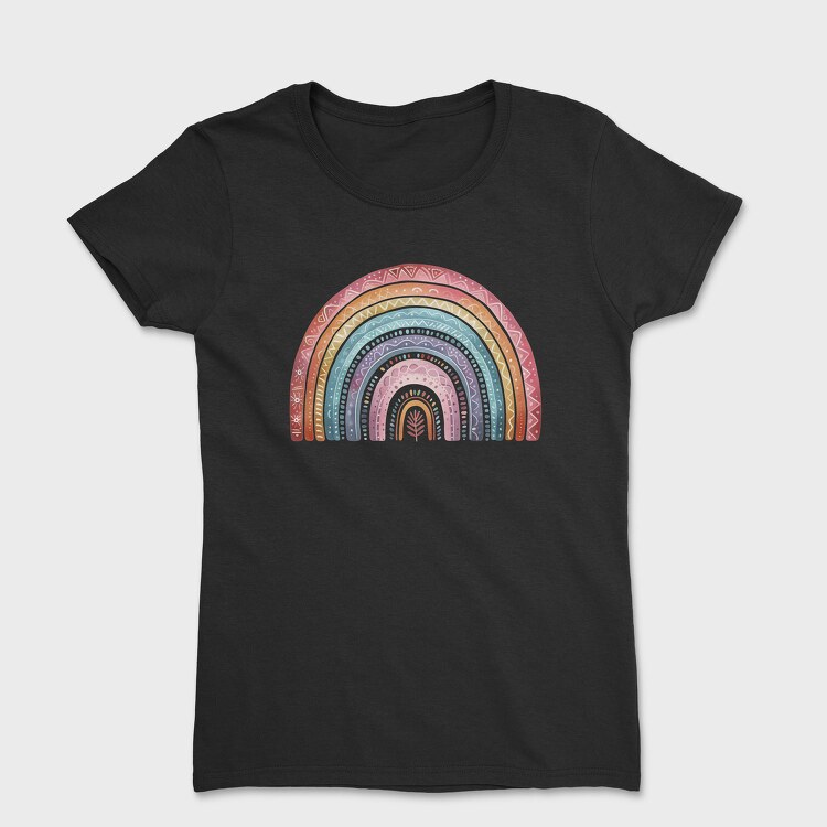 Boho Rainbow Symphony, Tricou Femei