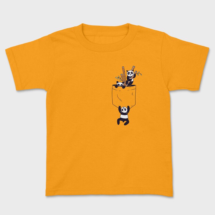 Pocket Pandas, Tricou Copii